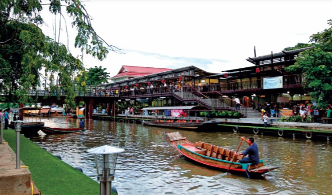 things to do in bangkok, bangkok, floating market, boat ride, kwan riam