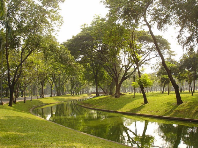 local day trips, one day trips in bangkok, park, chill out, exercise