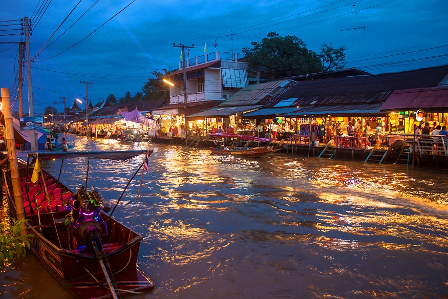 floating market, amphawa. samut songkram, things to go