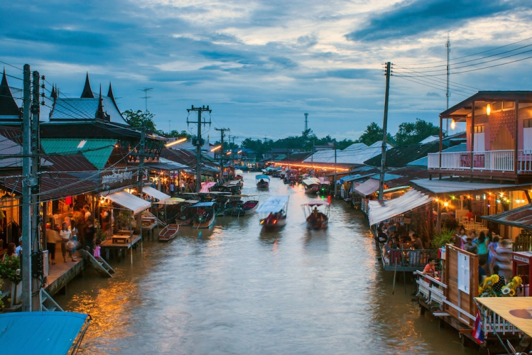 Thailand Floating Market