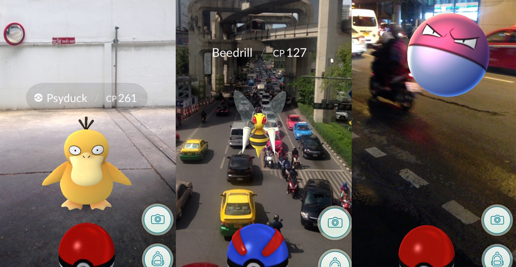 pokemon go in bangkok, pokemon go, bangkok