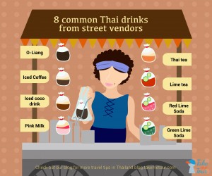 street vendors, thai drinks