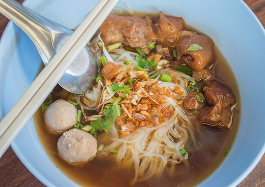 things to eat, thailand, thai noodle, noodle soup