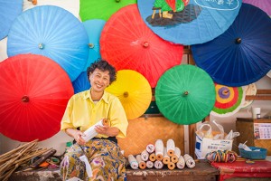 things to do, thins to do in chiang rai, umbrella, workshop