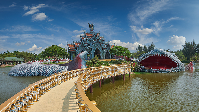 historical sites in Thailand, muang boran, ancient city, samut prakarn