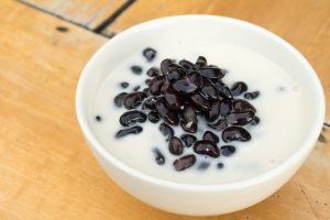 Black bean sticky rice