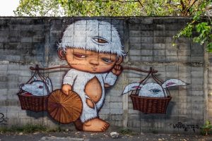 Where to go in Bangkok: Charoen Krung Street Art
