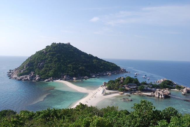 The best time to visit Thailand islands: Koh Nang Yuan, Gulf of Thaialnd