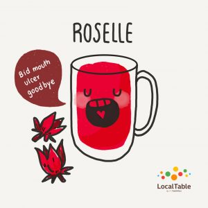 Thai Herb Drinks: Roselle