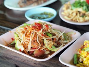 Different versions of Som Tum