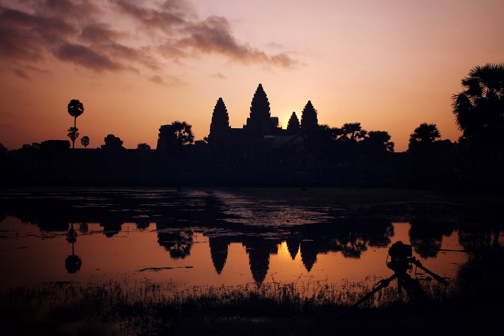 Angkor Wat, Angkor Wat Sunrise, Sunrise at Angkor Wat, Siem Reap, Cambodia