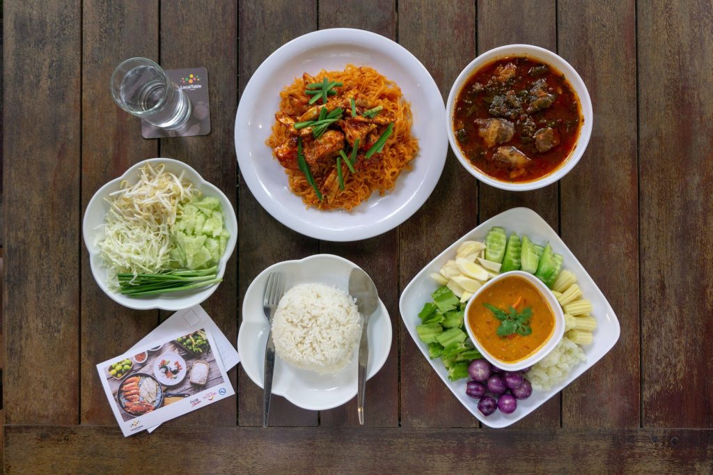 Chanthaburi food, Local table  