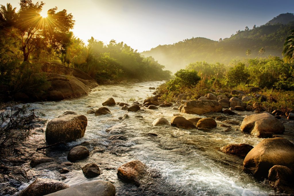 Kiriwong Village, Nakhon Si Thammarat, Sunset 