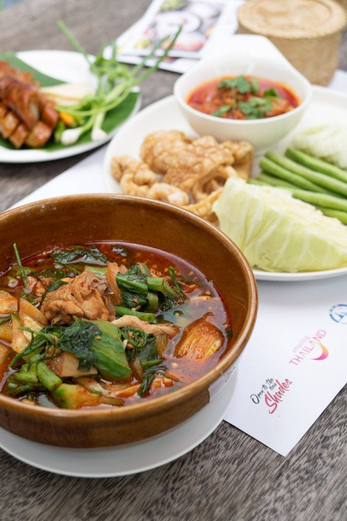 Gaeng Kae Gai, Spicy chicken soup, Local Table, Local food, Northern Food, Chiang Rai 