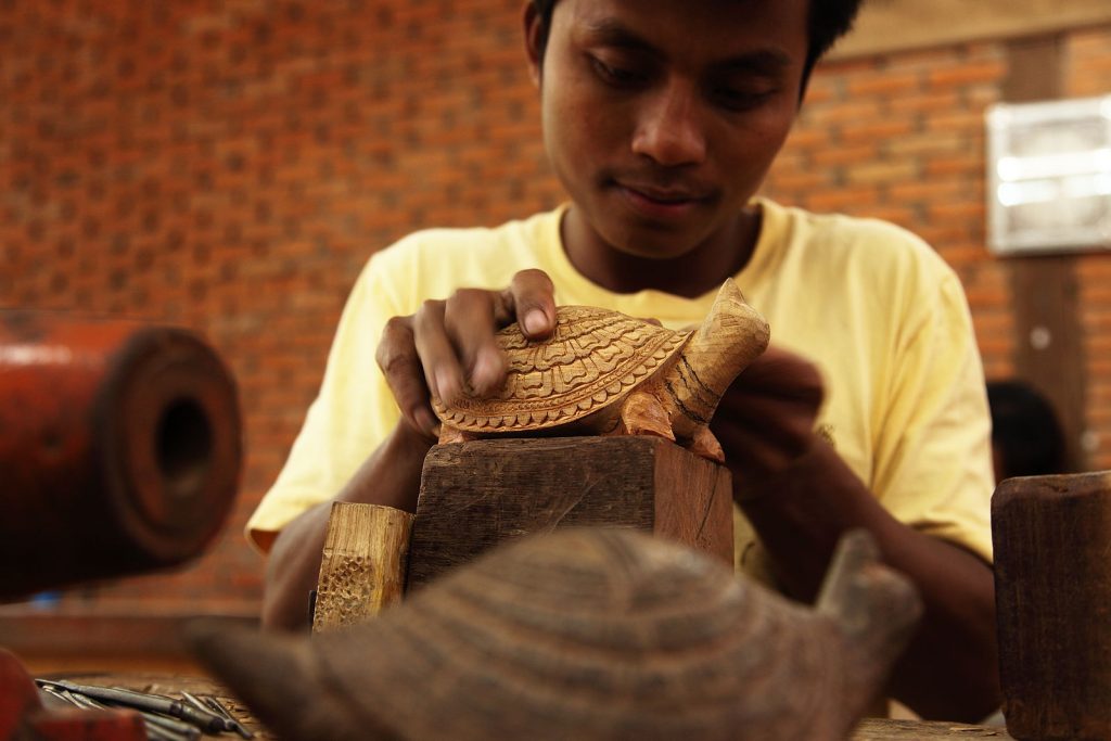 Artisans Angkor, Social Enterpise, arts and handicraft