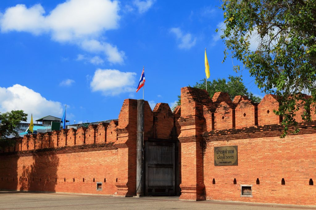 Tha Pae Gate is a must-see landmark in Chiang Mai