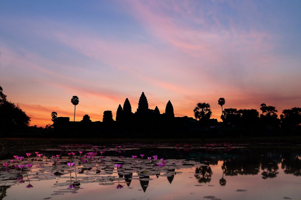 Angkor hvad Solopgang, Siem Reap