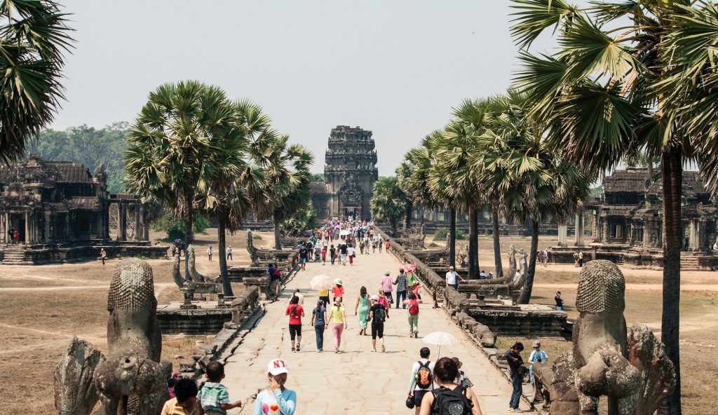 Angkor Wat crowds