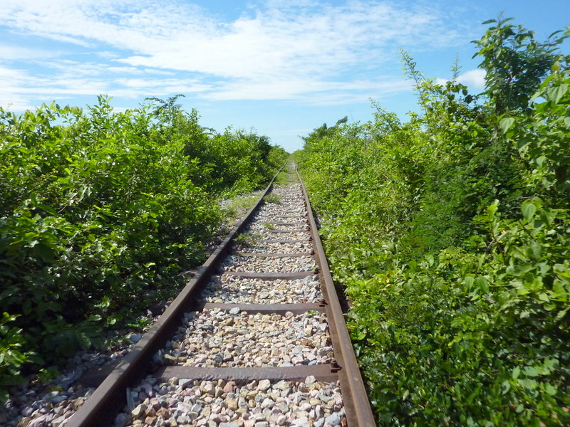 Bamboo train ride, Battambang, unique things to do in Cambodia 